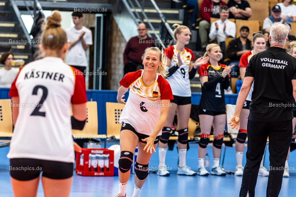 2023-00070843-Freundschaftsspiel-Deutschland-Ukraine | Antonia STAUTZ GER 20.05.2023; Berlin Foto: Gerold Rebsch - www.beachpics.de
