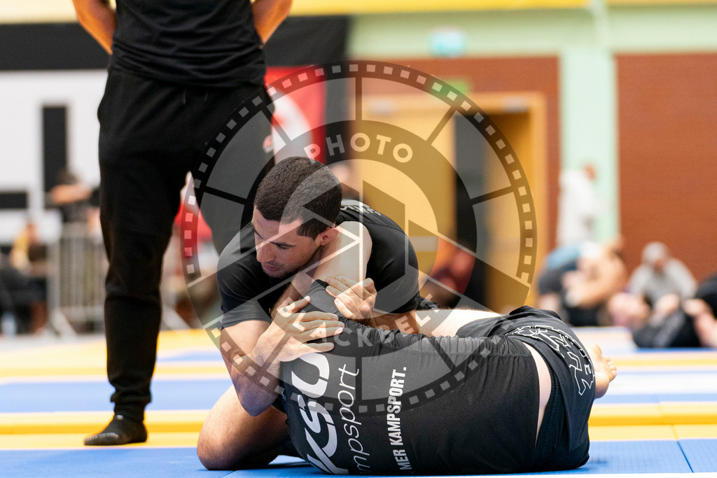 20230916PBB2245 | Fighters compete during the grappling tournement ADCC Trials (European, Middle East and African Championship) in Warsaw, Poland, on September 16, 2023.