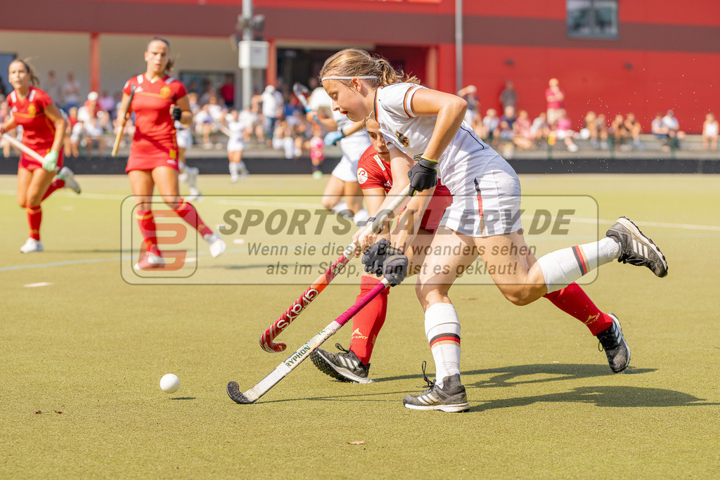 HK_20230820_103530 | 4 Nations Tournament ( WU21 ) Spain - Germany am 19.8.2023 DHC Düsseldorf, Düsseldorf ,