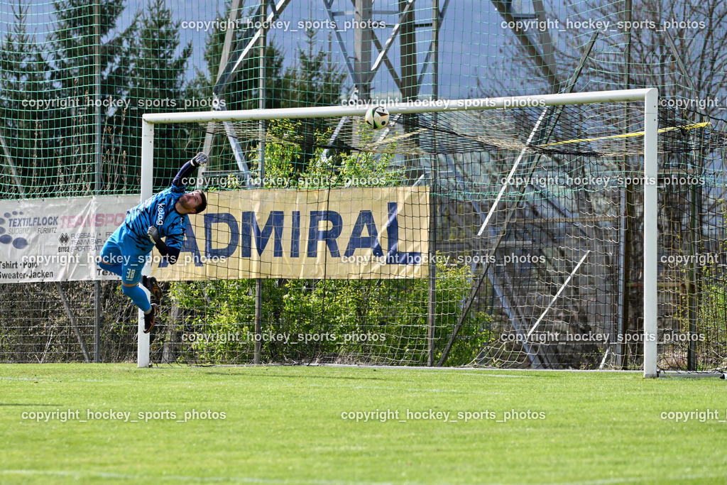 FC Faakersee vs. FC Dölsach | #38 Michael Lessiak FC Faakersee, Tor FC Dölsach, FC Faakersee vs. FC Dölsach, FC Faakersee vs. FC Dölsach am 20.04.2025 in Finkenstein (Sportplatz Finkenstein), Austria, (Photo by Bernd Stefan)