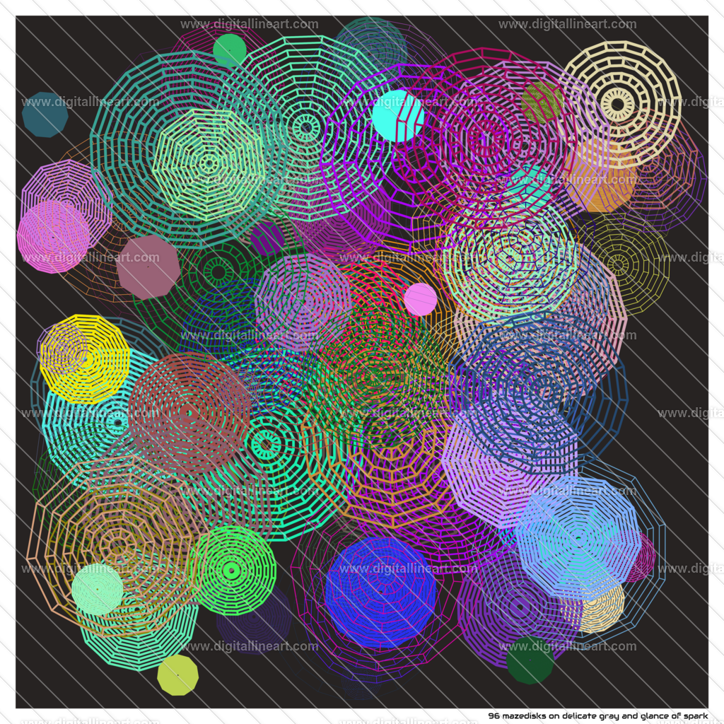 96-mazedisks-delicate-gray-and-glance-of-spark | digitallineart - Realisiert mit Pictrs.com