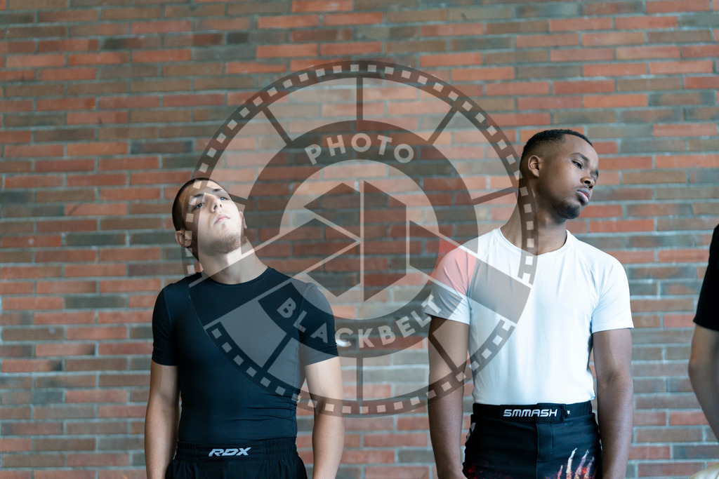 20240608PBB00139 | Fighters compete during the ILLCS VII summer edition luta livre competition in Hannover, Germany, on June 8, 2024.