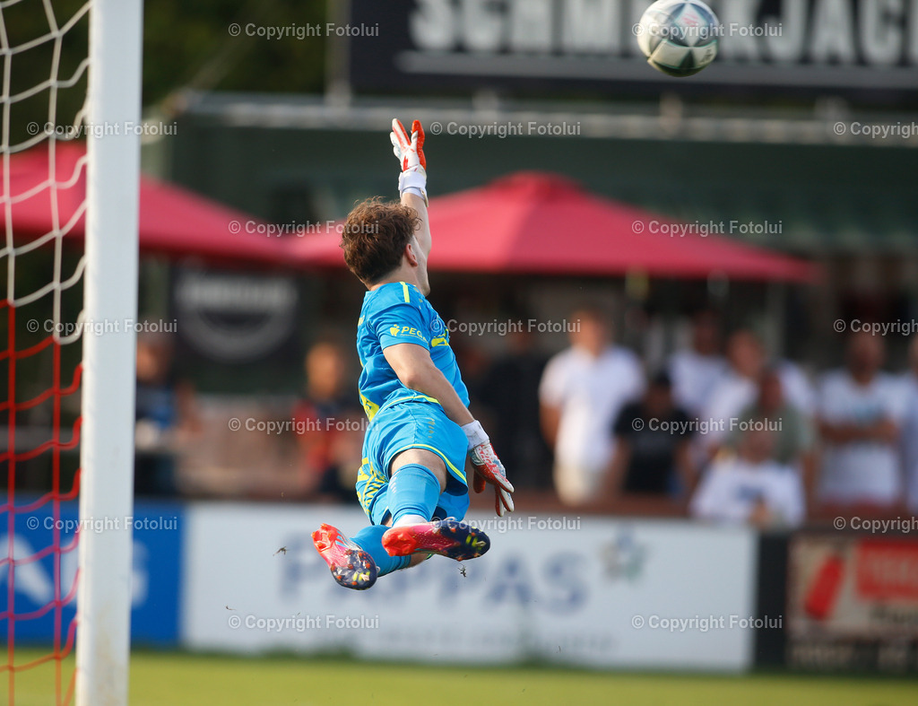 A_LUI_170824_27 | SPORT FUSSBALL LL-OST ASKOE OEDT 1B-ADMIRA LINZ 17.08.2024  IM BILD:  TORHUETER RENE EIBL (ADMIRA LINZ) FOTO:  FOTOLUI