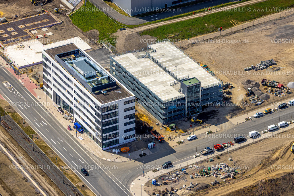 Bochum230403972 | Luftbild, Wissenschafts- und Technologiequartier Mark 51/7, ehemaliges Opel Gelände, Laer, Bochum, Ruhrgebiet, Nordrhein-Westfalen, Deutschland