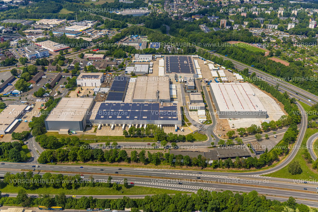 Bochum220503921 | Luftbild, Gewerbepark Harpener Feld, Kornharpen-Voede-Abzweig, Bochum, Ruhrgebiet, Nordrhein-Westfalen, Deutschland