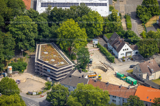 Castrop-Rauxel220706882 | Luftbild, Neues Parkhaus Schillerstraße, Castrop-Rauxel, Ruhrgebiet, Nordrhein-Westfalen, Deutschland