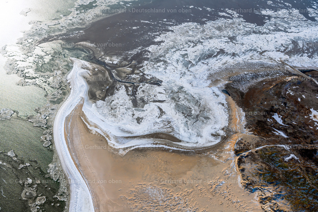 4044308 | winterliche Insellandschaft am Ostende von Baltrum, Nationalpark Niedersächschisches Wattenmeer