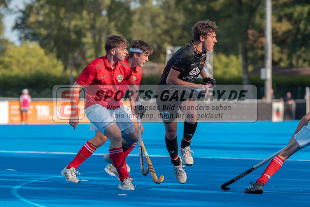 HK_20230710_100862 | Euro Hockey MU18 Austria - Germany Championship Girls &amp; Boys am 10.7.2023 CHTC , Krefeld ,