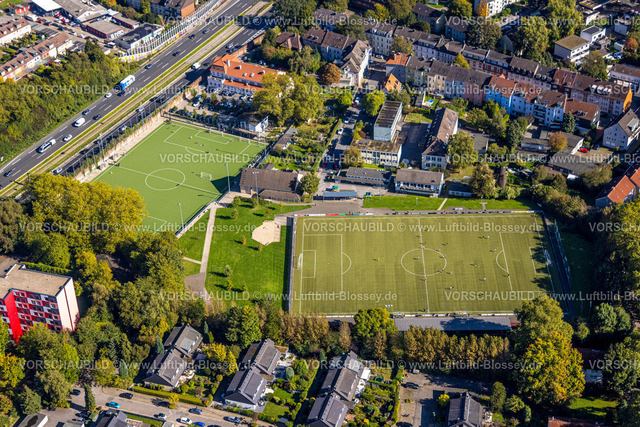 Essen241000811 | Luftbild, Bezirkssportanlage Kray Arena, Fußballstadion des FC Kray 04, Kray, Essen, Ruhrgebiet, Nordrhein-Westfalen, Deutschland