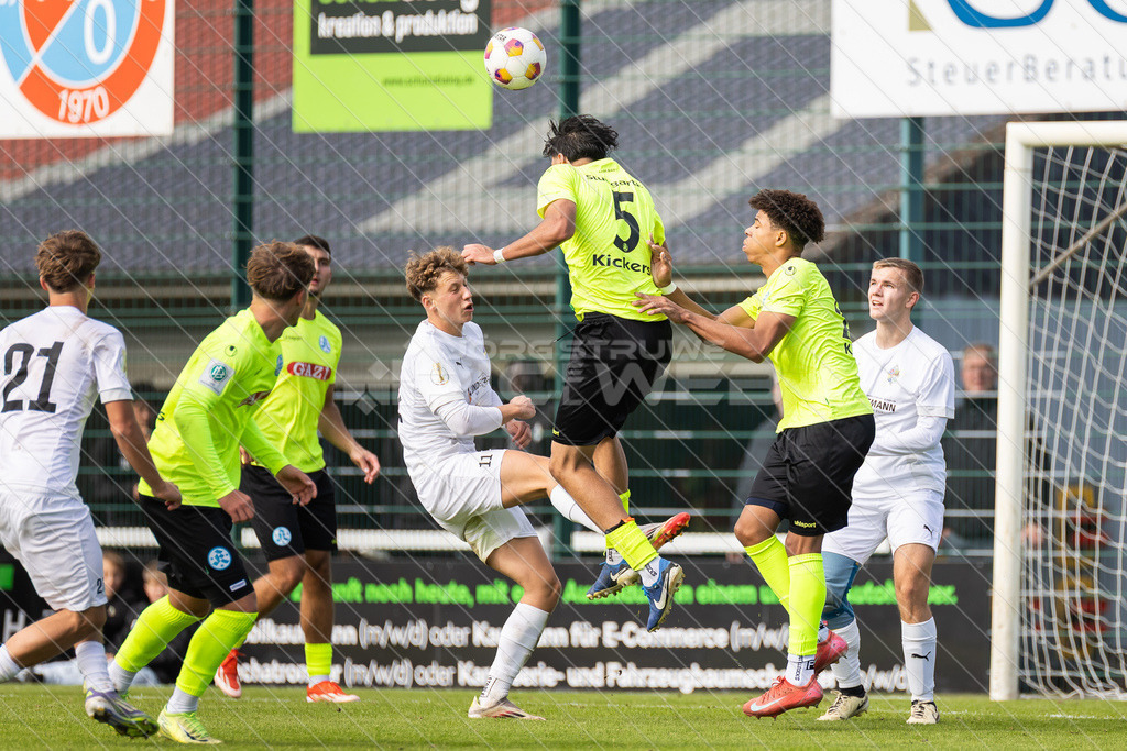 20251003_Picselweb-Fotografie_1R3_2393 | DFB Pokal 2. Runde, JFV A/O/B/H/H - SV Stuttgarter Kickers, Foto: Jörg Struwe - picselweb.de - Realisiert mit Pictrs.com