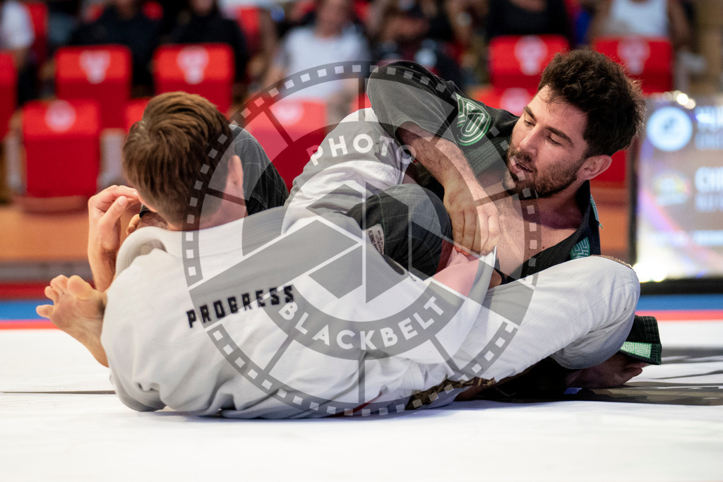 20231107PBB6136 | Fighters compete during the AJP World Master Championship in the Mubadala Arena in Abu Dhabi, Arab United Emirates, on November 7, 2023.