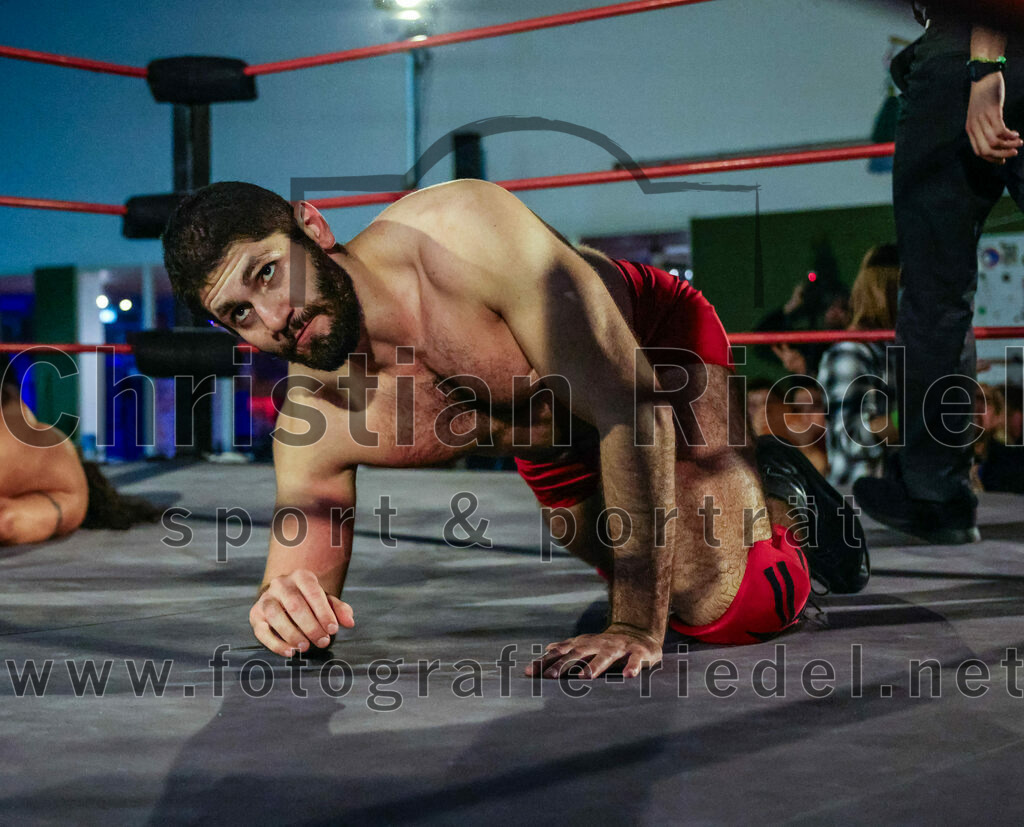 2023-11-11_129_Erding_Wrestlingshow | Erding, Deutschland, 11.11.2023:
Wrestling, Saison 2023, EWS Wrestling ERDING

Foto: Christian Riedel / fotografie-riedel.net