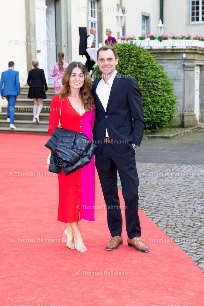 TH_Schlossempfang_19968 | Longines Balve Optimum 2024 am 07.06.24 in Balve, Schloss Wocklum, Thomas Hellmann, Schlossempfang
