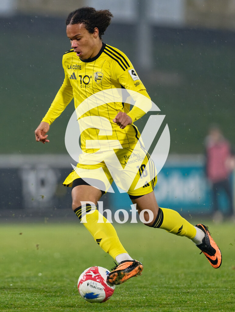 dieci Challenge League - FC Stade Nyonnais v Neuchatel Xamax FCS |  during the dieci Challenge League match between FC Stade Nyonnais and Neuchatel Xamax FCS at Centre sportif de Colovray in Nyon, Switzerland