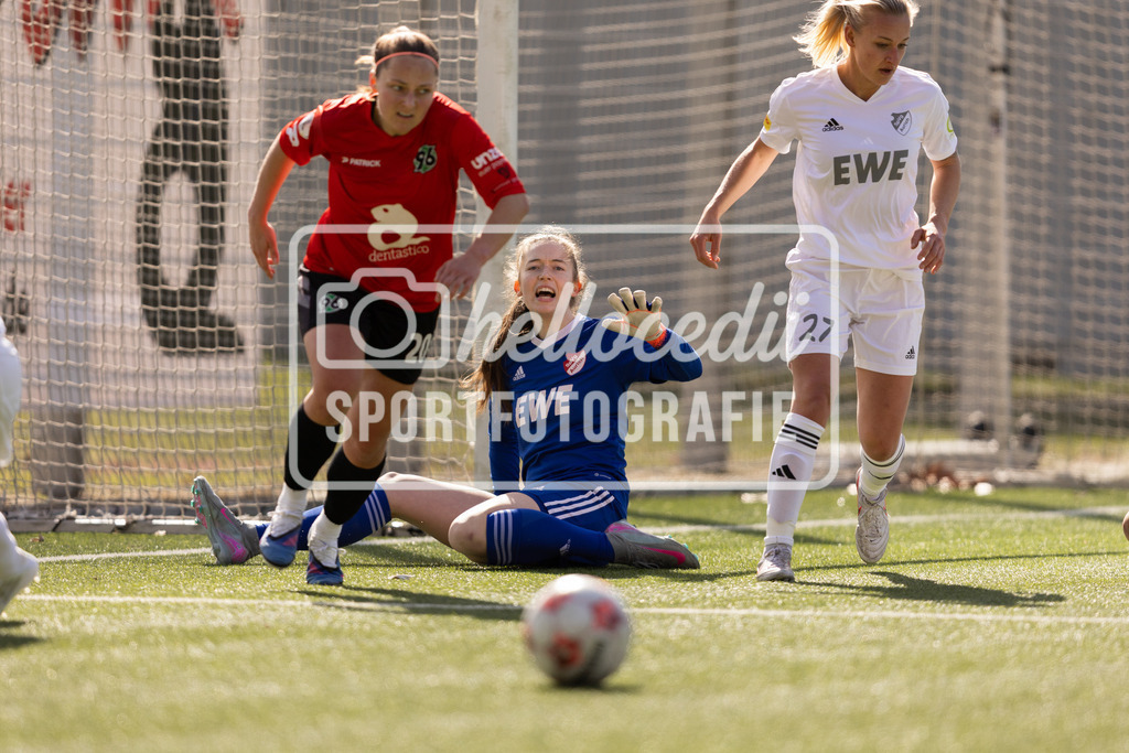 Fußball I Frauen I Saison 2025-2026 I Regionalliga Nord I 16. Spieltag I Hannover 96 - SpVg Aurich-63 | realhellocedii - Realisiert mit Pictrs.com
