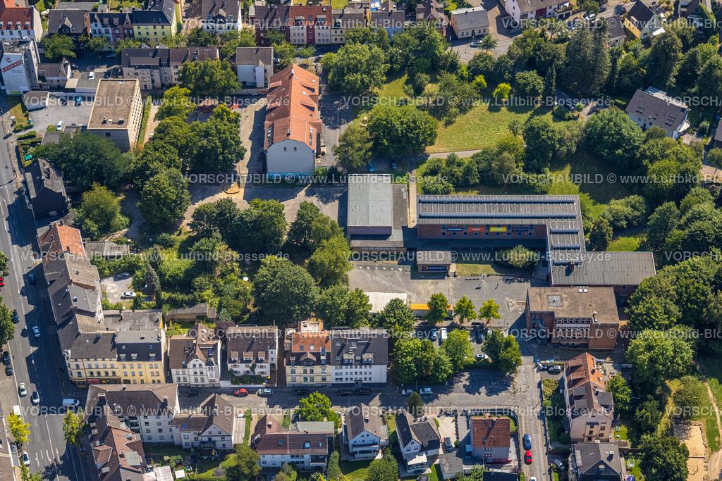Witten220809169 | Luftbild, Overbergschule und Bruchschule, Witten, Ruhrgebiet, Nordrhein-Westfalen, Deutschland