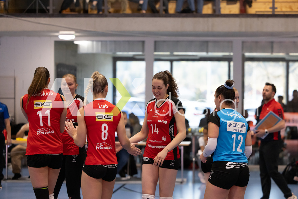 Volleyball I Frauen I Saison 2025-2026 I Volleyball NLA | Women I 1/4 Finals I  BIWI VFM - VC Kanti Schaffhausen I 01.03.2026 | VC Kanti Schaffhausen - Realisiert mit Pictrs.com