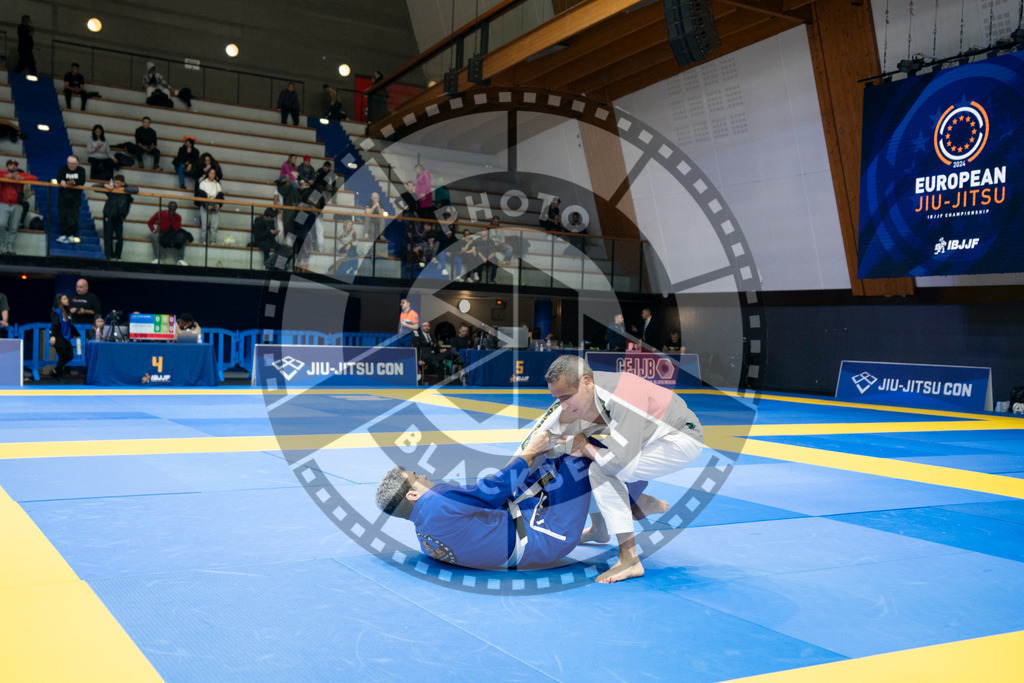 20240119PBB3839 | Fighters compete during the IBJJF European Championship in Paris, France, on January 19, 2024.
