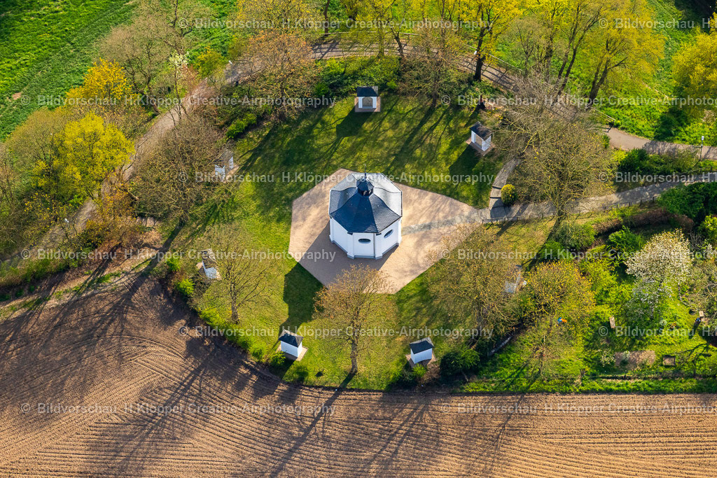 Luftbilder Nettetal-0080 | Luftaufnahme KreuzKapelle in Nettetal im Bundesland Nordrhein-Westfalen, Deutschland - Realisiert mit Pictrs.com