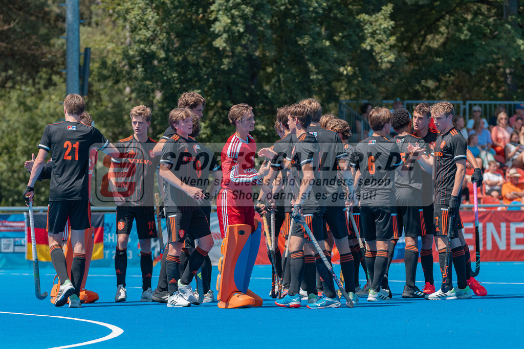 HK_20230710_100504 | Euro Hockey MU18 Netherland - Poland Championship Girls &amp; Boys am 10.7.2023 CHTC , Krefeld ,
