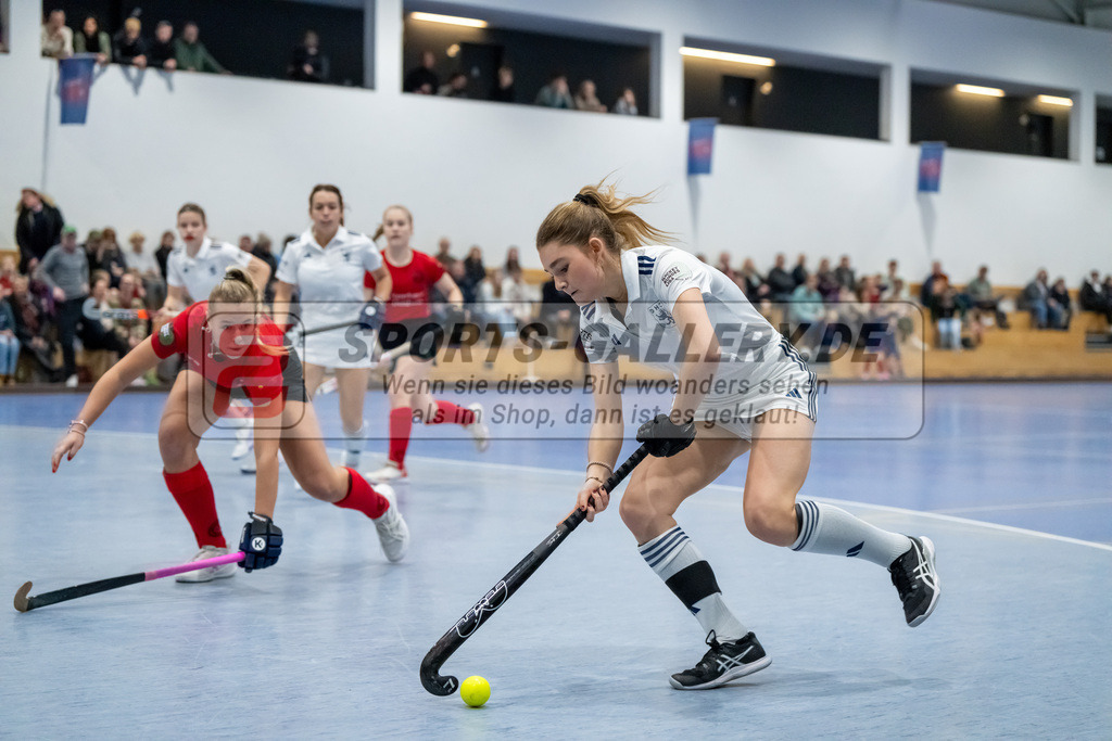 HK_20250111_101496 | 1. Bundesliga Halle Damen Düsseldorfer Hc - Club Raffelberg am 11.1.2025 Halle DHC, Düsseldorf ,