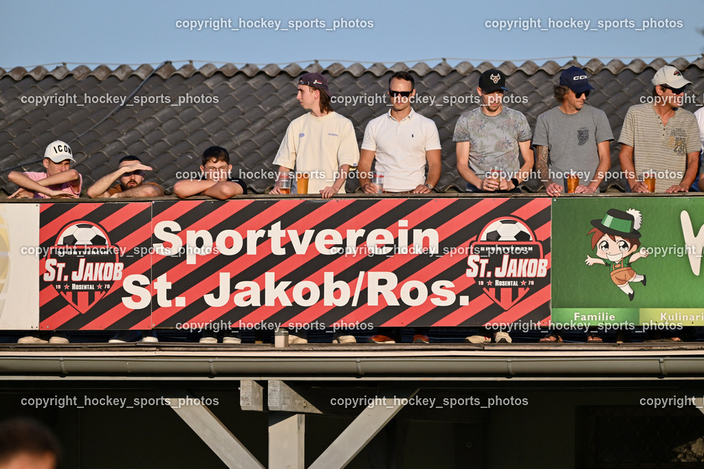 SV St.Jakob vs. SAK | Besucher Sportplatz St.Jakob im Rosenthal, SV St.Jakob vs. SAK, SV St.Jakob vs. SAK am 23.08.2024 in St. Jakob im Rosenthal (Sportplatz St. Jakob), Austria, (Photo by Bernd Stefan)
