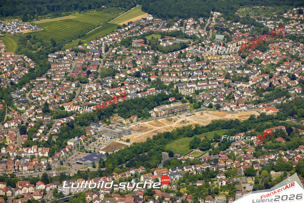 Das Luftbild zeigt Gartenstrasse Backnang - Die Luftaufnahme wurde 2023 vom UL-Flugzeug aus erstellt ( keine Drohne ) - Hochauflösende Luftaufnahme - Für grossformatige Ausdrucke geeignet. Die Geschenkidee !Mit Lizenz und Bildrechte bestellbar