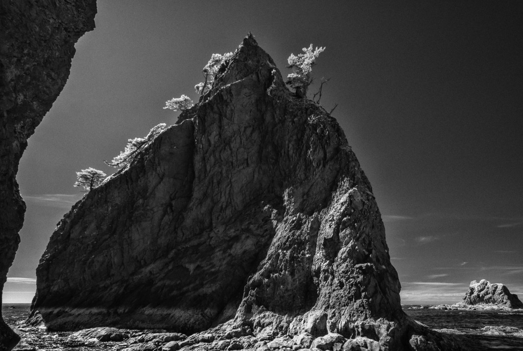 usa-2018-338 | Wilde Küstenlandschaft am Pazifik: Rialto Beach im Olympic National Park im Nordwesten der USA. - Realisiert mit Pictrs.com
