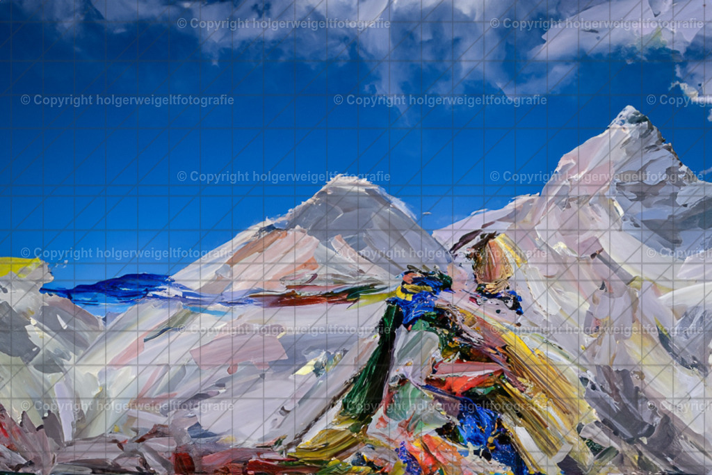Mount Everest | Kaufen sie online außergewöhnliche Fotografien auf Leinwand Acrylglas Fotoprint Aludibond von holgerweigeltfotografie - Realized with Pictrs.com