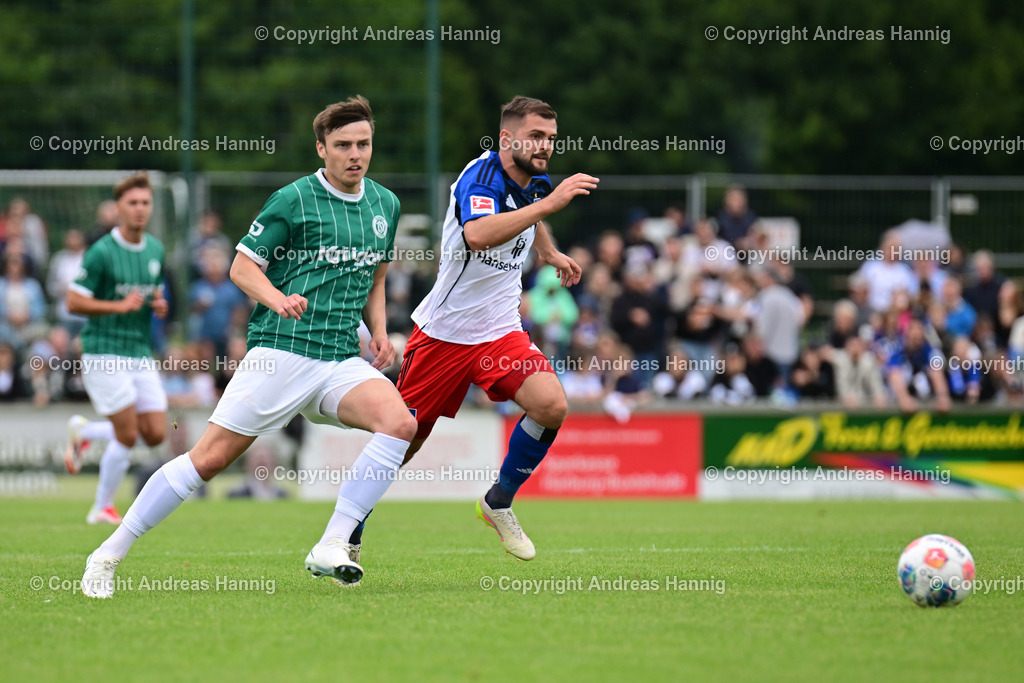 Fußball I Herren I Testspiel  I TSV Elstorf - Hamburger SV I 5.7.2025 | a-hannig - Realisiert mit Pictrs.com