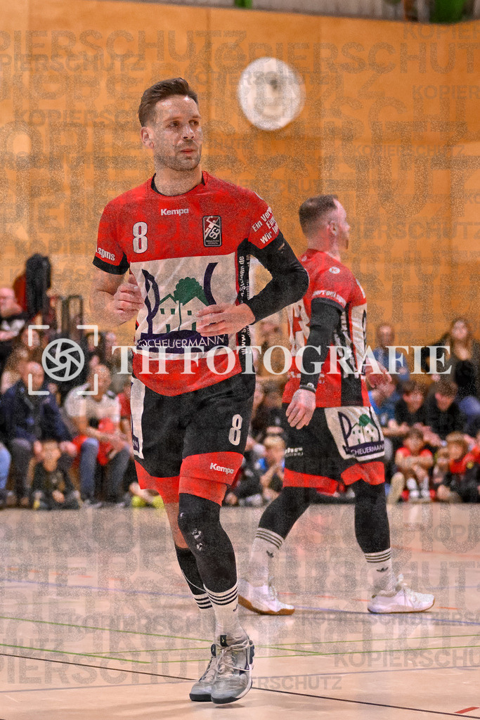GER, SG Maulburg/Steinen - HSG Dreiland, Handball, Landesliga Suedbaden, 4. Spieltag, Saison 2024/2025, 12.10.2024 | Jakob Tiedtke (SG Maulburg/Steinen, #08)GER, SG Maulburg/Steinen - HSG Dreiland, Handball, Landesliga Suedbaden, 4. Spieltag, Saison 2024/2025, 12.10.2024Foto: TH Fotografie/Thomas Hess