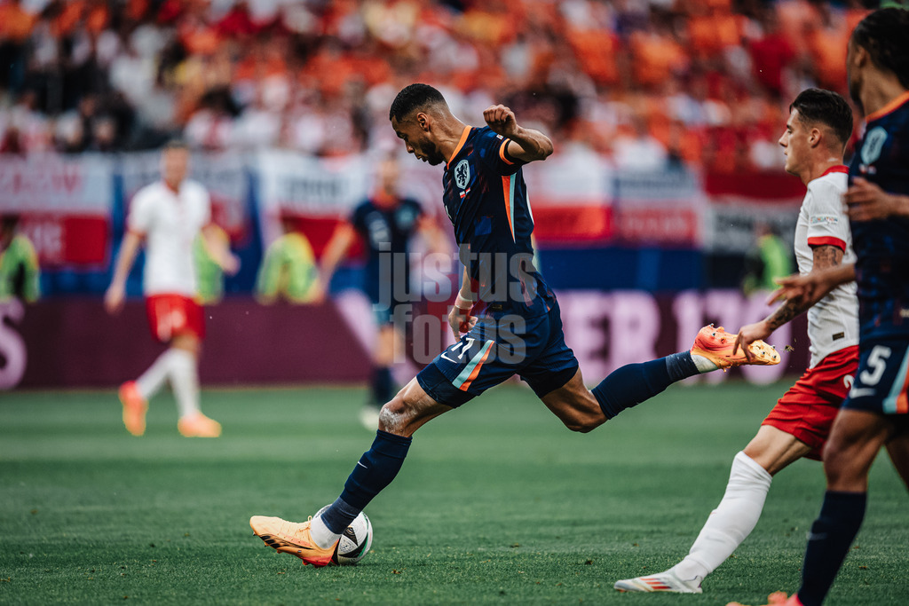 Fußball | Herren | UEFA-Fußball-Europameisterschaft 2024 | Gruppe D | Polen vs. Niederlande | 16.06.2024 | sportfotografie mit justus stegemann