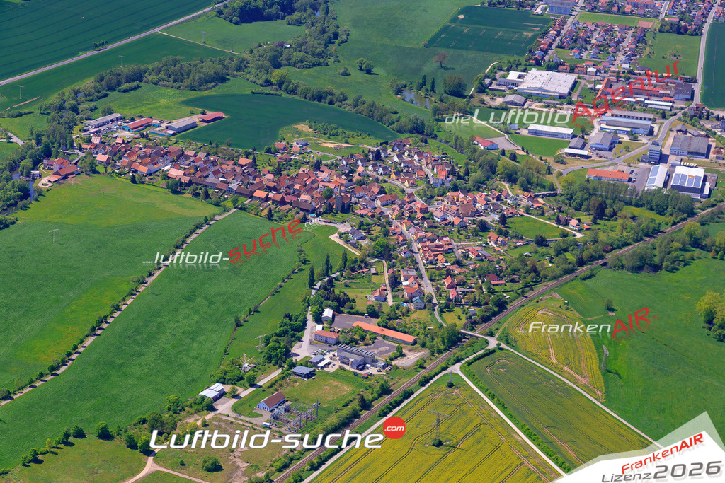 Das Luftbild der Stadt Einhausen wurde 2018 vom Flugzeug heraus erstellt (keine Drohne) Aufnahmehöhe ca.400 Meter- hohe Auflösung für beste Druck-Qualität
