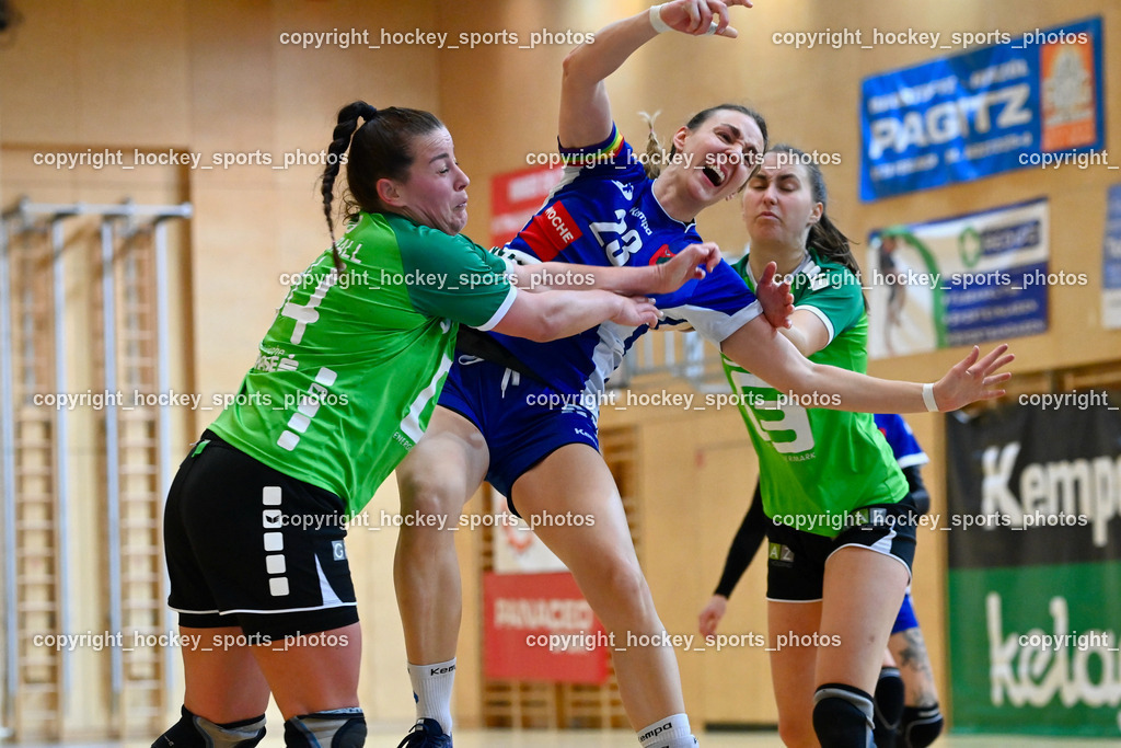 SC Ferlach Damen vs. HIB Graz 18.2.2023 | #23 Prevendar Dorotea, #34 Schuster Levak Slavica, #13 SPALT Lisa