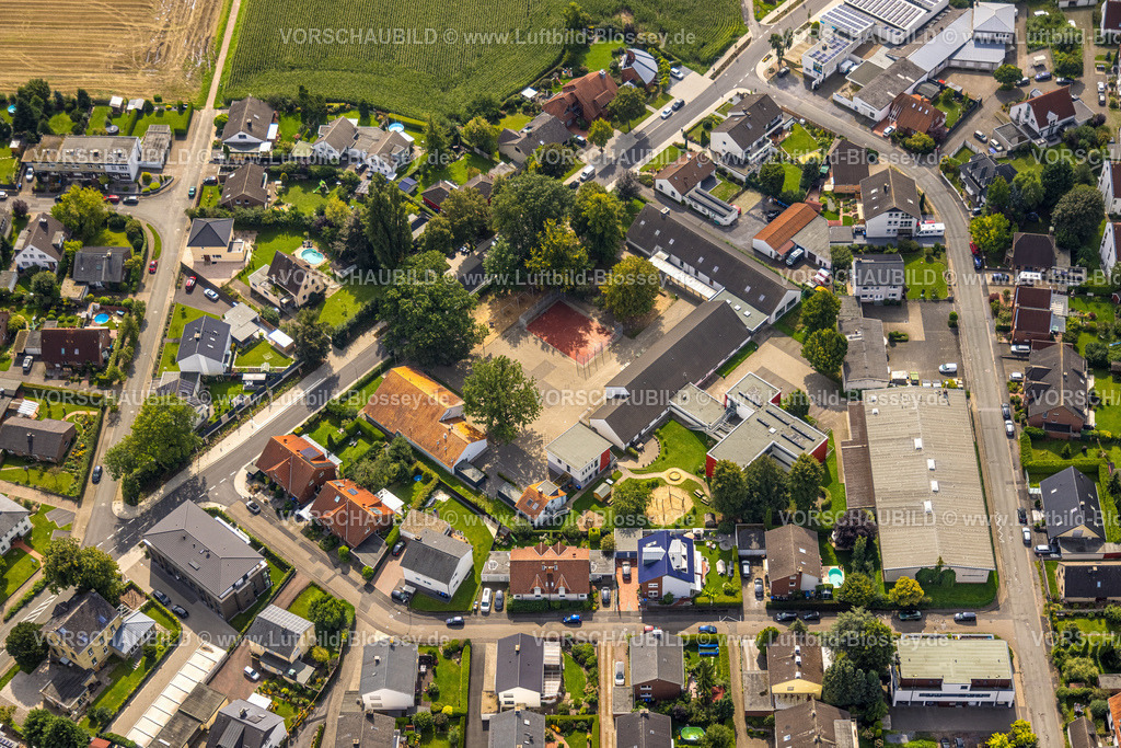 Hamm230900737 | Luftbild, Carl-Orff-Grundschule, Stadtbezirk Rhynern, Hamm, Ruhrgebiet, Nordrhein-Westfalen, Deutschland