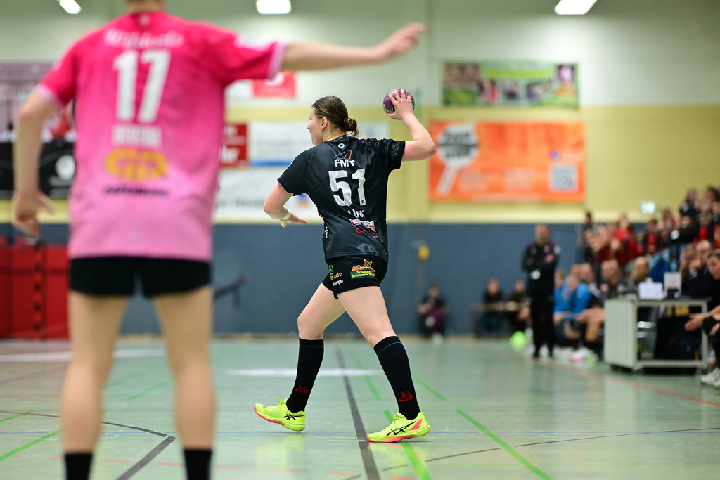 Handball I Frauen I Saison 2024-2025 I 2. HBF I 16. Spieltag I HL Buchholz 08-Rosengarten - SV Union Halle-Neustadt | Der Sportfotograf. - Realisiert mit Pictrs.com