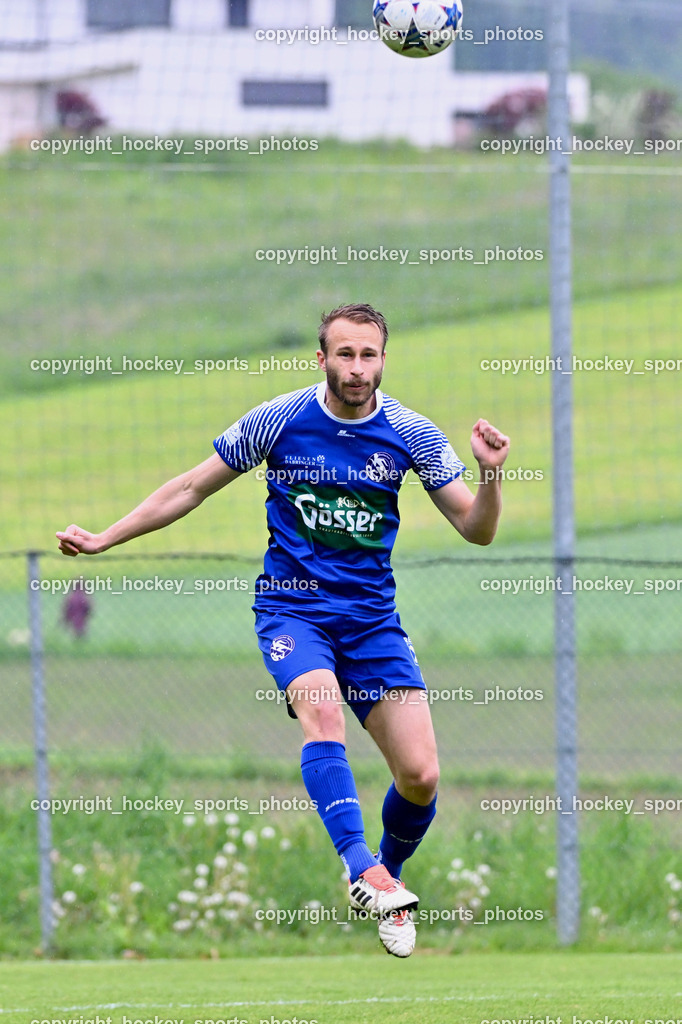 ASKÖ Köttmannsdorf vs. SV Dellach Gail | #7 Benedikt Kaltenhofer Dellach Gail, ASKÖ Köttmannsdorf vs. SV Dellach Gail, ASKÖ Köttmannsdorf vs. SV Dellach Gail am 15.05.2024 in Köttmannsdorf (Sportplatz Köttmannsdorf), Austria, (Photo by Bernd Stefan)