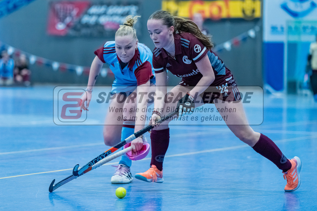 HK_20240303_108981 | 2. Halbfinale Deutsche Meisterschaft WU16 am 3.3.2024 Halle DHC, Düsseldorf ,