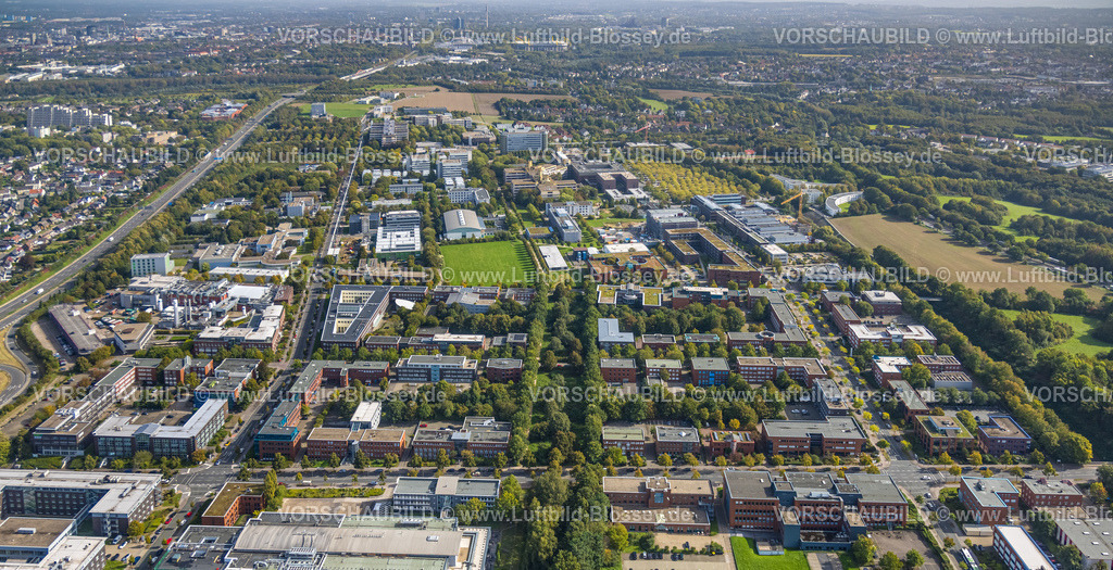 Dortmund231000523 | Luftbild, Technologiezentrum, TU Technische Universität Dortmund, Eichlinghofen, Dortmund, Ruhrgebiet, Nordrhein-Westfalen, Deutschland