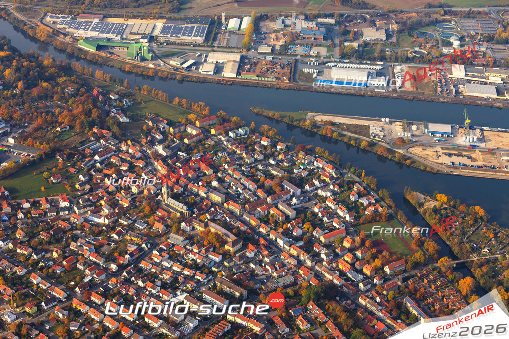 Die Luftaufnahme Gaustadt -  wurde vom UL-Flugzeug (keine Drohne) aus fotografiert.Hohe Druck- Auflösung-die Geschenkidee!