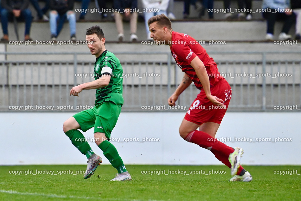 SC Landskron vs. SV St. Jakob  | #17 Julian Brandstätter SC Landskron, #9 Walter Michal SV St. Jakob, SC Landskron vs. SV St. Jakob , SC Landskron vs. SV St. Jakob  am 16.05.2024 in Villach (Sportpark Landskron), Austria, (Photo by Bernd Stefan)