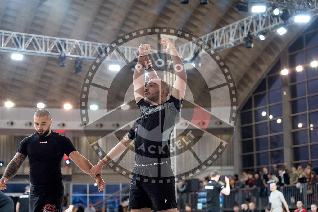 20260214PBB1254 | Fighters compete during the ADCC European Trials  competition day 1 in Belgrade, Serbia, on February 14, 2026.