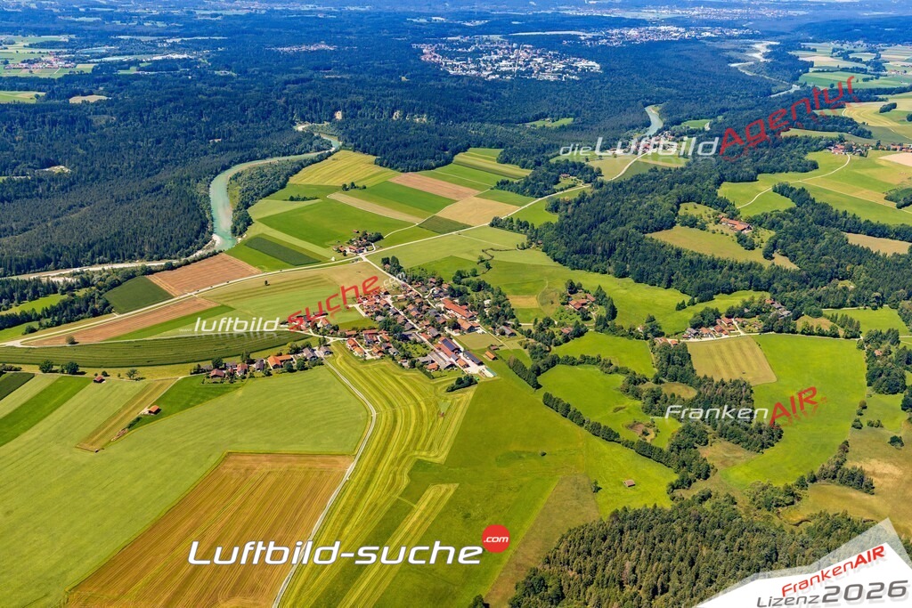 Schrägluftbild  Bairawies  Dietramszell - Das Luftbild wurde 2025 vom UL-Flugzeug heraus erstellt ( keine Drohne ) - Hochauflösende Luftaufnahme -Nicht vergleichbar mit Google Maps oder Satelittenbilder- Die Geschenkidee !Mit Lizenz und Bildrechte bestellbar