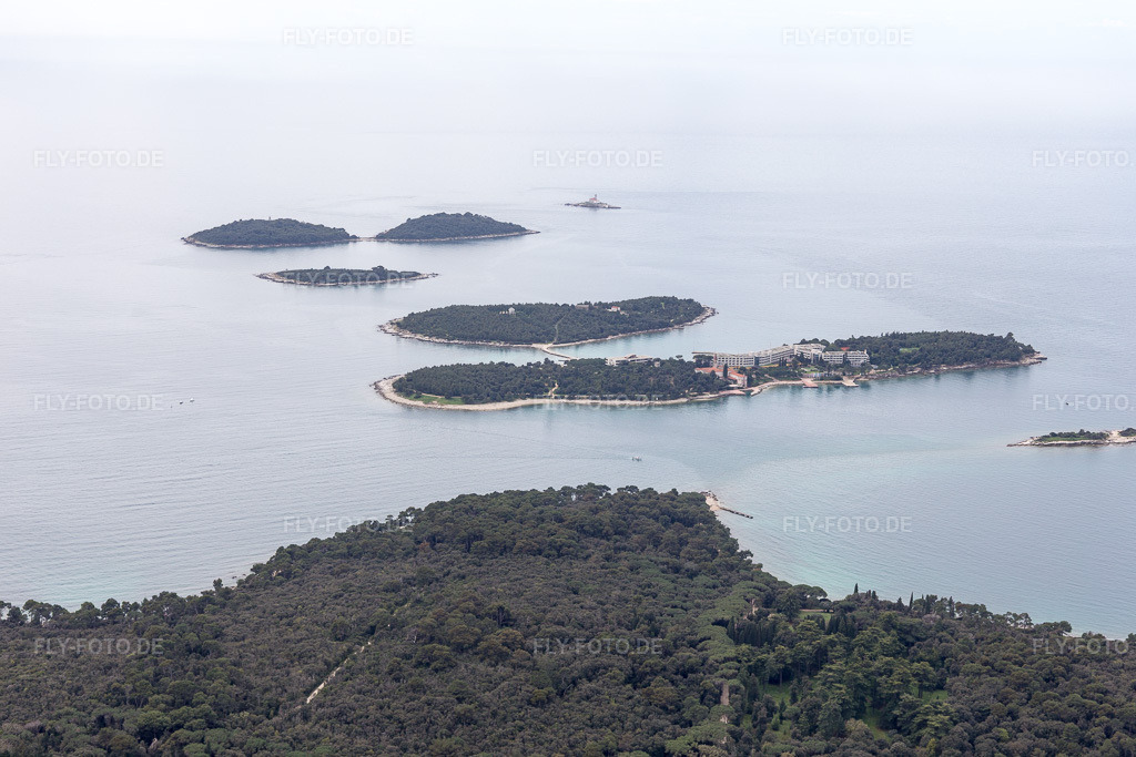 Luftbild: Ortsansicht in Rovinj im Bundesland Gespanschaft Istrien in Kroatien. Foto: IMG_105984.jpg vom 13.04.2018 durch Werner Riehm/FLY-FOTO.de
