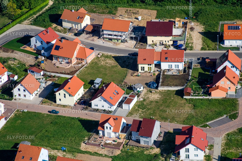 An d. Anhaide | Luftbild: An d. Anhaide im Ortsteil Schaidt in Wörth im Bundesland Rheinland-Pfalz in Deutschland. Foto: IMG_10761.jpg vom 12.05.2008 durch Werner Riehm/FLY-FOTO.de - Realisiert mit Pictrs.com
