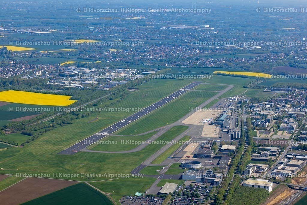 Luftbilder Dortmund-1243-Verbessert-RR | Luftbild Gelände des Flughafen in Dortmund im Bundesland Nordrhein-Westfalen, Deutschland - Realisiert mit Pictrs.com