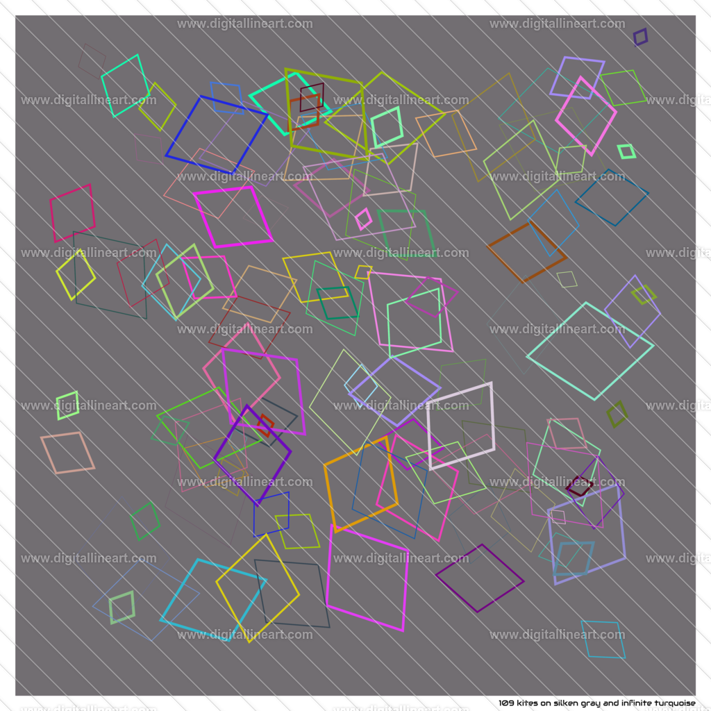 109-kites-silken-gray-and-infinite-turquoise | digitallineart - Realisiert mit Pictrs.com
