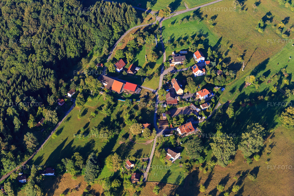 Luftbild: Hüttlenweg in Spiegelberg im Bundesland Baden-Württemberg in Deutschland. Foto: IMG_093744.jpg vom 23.08.2016 durch Werner Riehm/FLY-FOTO.de