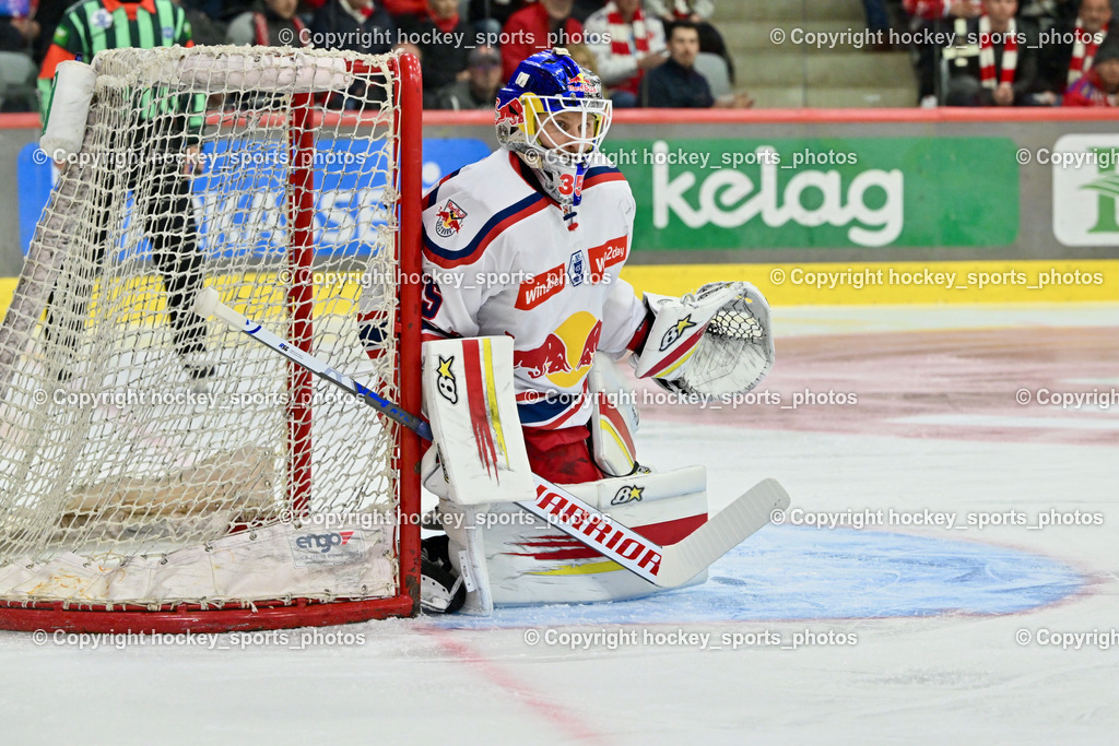 EC KAC vs. EC Red Bull Salzburb | #35 Tolvanen Atte EC RED BULL SALZBURG,  EC KAC vs. EC Red Bull Salzburb, EC KAC vs. EC Red Bull Salzburb am 04.04.2025 in Klagenfurt (Heidi Horten Arena), Austria, (Photo by Bernd Stefan)