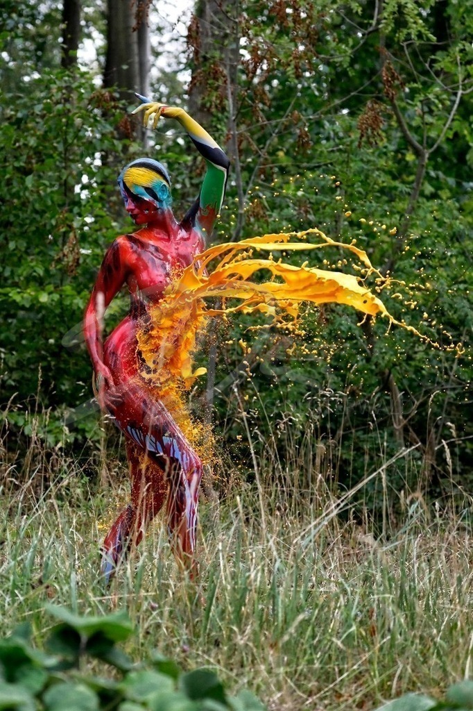 BodyArt-WALDSPLASH_5122b1 | #007 | Modell: Randy | Foto: Tschiponnique Skupin - Realisiert mit Pictrs.com